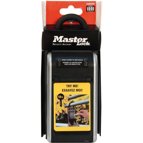 Master Lock Sleutelkluis | Master Lock | 5480D | 7.6 x 5.6 x 19.6 cm (Cijferslot, Aluminium) 5480EURD K170404334 - 8
