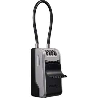 Master Lock Sleutelkluis | Master Lock | 5482EURD | 7.6 x 5.6 x 28.3 cm (Cijferslot, Flexibele kabel, Metaal) 5482EURD K170404336 - 2
