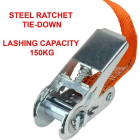 Master Lock Spanband met ratel | Master Lock | 3209EURDAT (5 meter, Oranje) 3209EURDAT K170404617 - 2