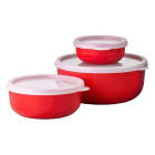 Mepal Bewaardoos | Mepal | Set van 3 stuks (Rood) X102073 K180108065 - 1