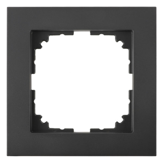 Merten Afdekraam | Merten | System M-Pure (1-voudig, Antraciet) 66.105.21 K180107960