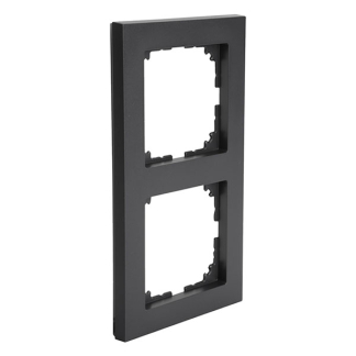 Merten Afdekraam | Merten | System M-Pure (2-voudig, Antraciet) 66.105.22 K180107961 - 2