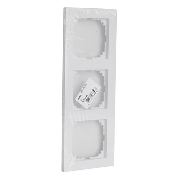Merten Afdekraam | Merten | System M-Pure (3-voudig, Actief wit) 66.106.23 K180107965 - 2