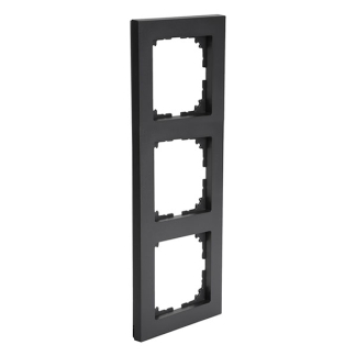 Merten Afdekraam | Merten | System M-Pure (3-voudig,  Antraciet) 66.105.23 K180107962