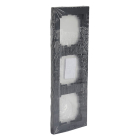 Merten Afdekraam | Merten | System M-Pure (3-voudig,  Antraciet) 66.105.23 K180107962 - 2