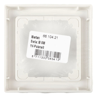 Merten Afdekraam | Merten | System M-Smart (1-voudig, Wit) 66.104.21 K180107957 - 3