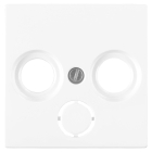 Merten Centraalplaat | Merten | System M (2 poorten, Radio, Televisie, Actief wit) 58.101.82 K180107992 - 1