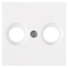 Merten Centraalplaat | Merten | System M (2 poorten, Radio, Televisie, Wit) 58.104.82 K180107993 - 1