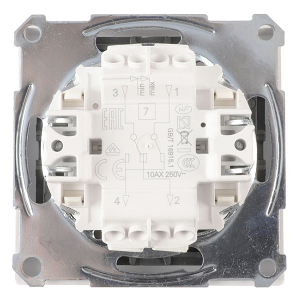 Merten Kruisschakelaar | Merten | System M (Inbouw, Actief wit) 58.101.07 K180107972 - 3