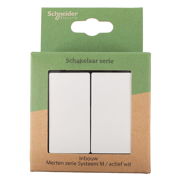 Merten Serieschakelaar | Merten | System M (Inbouw, Actief wit) 58.101.02 K180107974 - 4