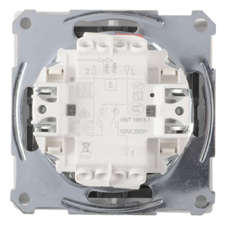 Merten Serieschakelaar | Merten | System M (Inbouw, Wit) 58.104.02 K180107975 - 3