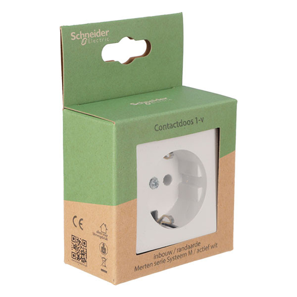 Merten Stopcontact | Merten | System M (Inbouw, Randaarde, Actief wit) 58.101.42 K180107986 - 6