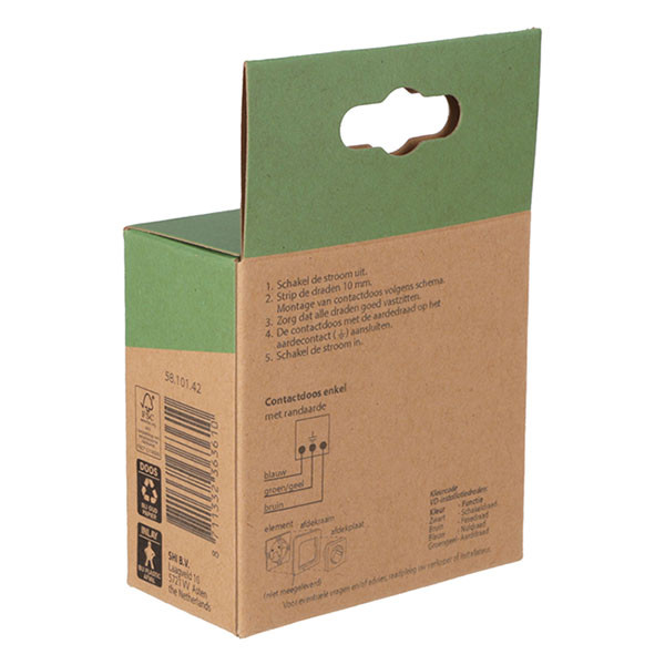 Merten Stopcontact | Merten | System M (Inbouw, Randaarde, Actief wit) 58.101.42 K180107986 - 7