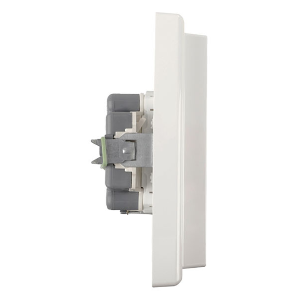 Merten Stopcontact | Merten | System M (Inbouw, Randaarde, Actief wit) 58.101.51 K180107990 - 2