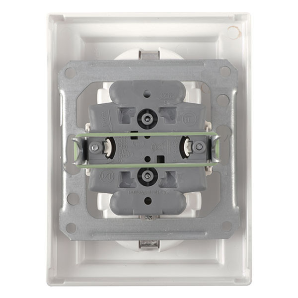 Merten Stopcontact | Merten | System M (Inbouw, Randaarde, Actief wit) 58.101.51 K180107990 - 3
