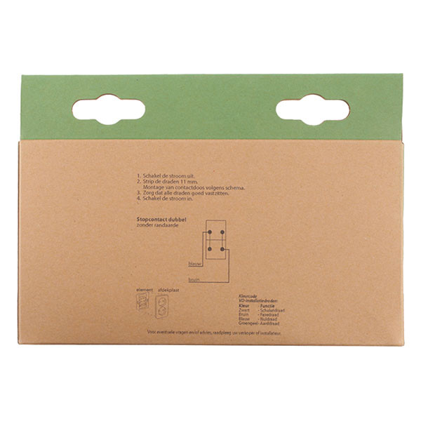 Merten Stopcontact | Merten | System M (Inbouw, Randaarde, Actief wit) 58.101.51 K180107990 - 6