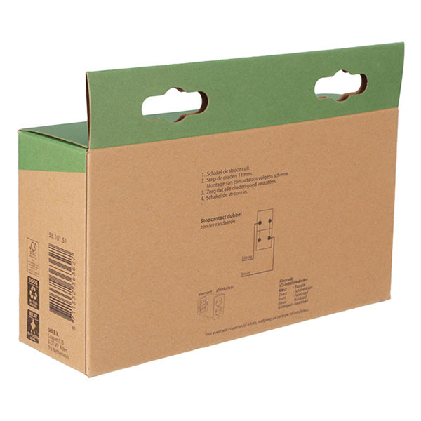 Merten Stopcontact | Merten | System M (Inbouw, Randaarde, Actief wit) 58.101.51 K180107990 - 7