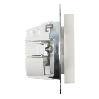 Merten Stopcontact | Merten | System M (Inbouw, Randaarde, Wit) 58.104.42 K180107987 - 2