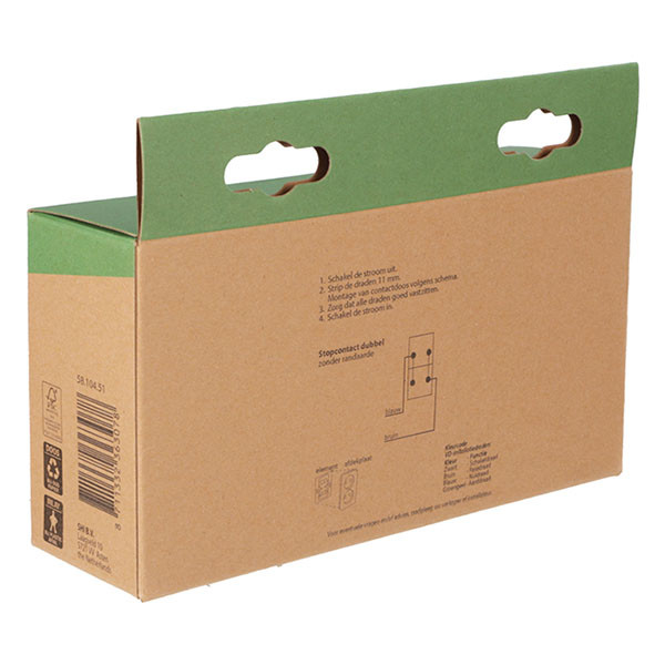 Merten Stopcontact | Merten | System M (Inbouw, Randaarde, Wit) 58.104.51 K180107991 - 7