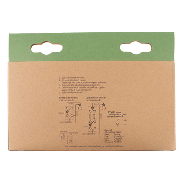 Merten Stopcontact met schakelaar | Merten | System M (Inbouw, Randaarde, Wissel, Wit) 58.104.68 K180107970 - 5