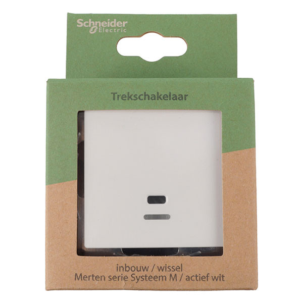 Merten Trekschakelaar | Merten | System M (Inbouw, Wissel, Actief wit) 58.101.08 K180107983 - 6
