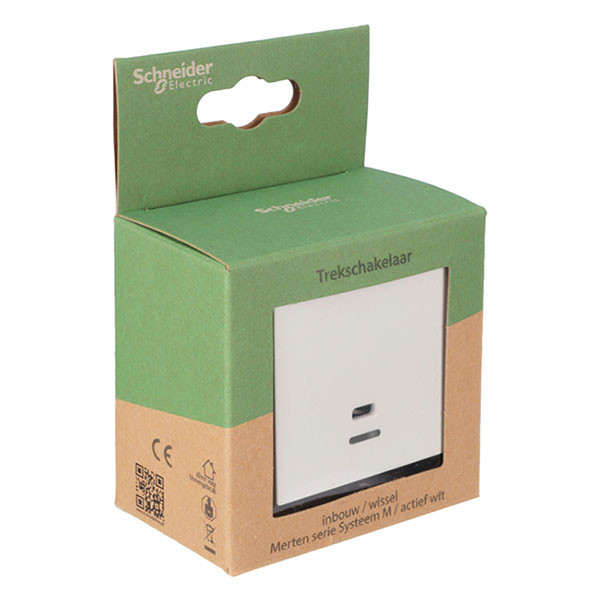 Merten Trekschakelaar | Merten | System M (Inbouw, Wissel, Actief wit) 58.101.08 K180107983 - 7
