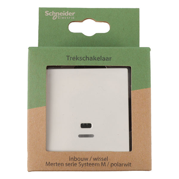Merten Trekschakelaar | Merten | System M (Wissel, Inbouw, Wit) 58.104.08 K180107982 - 6