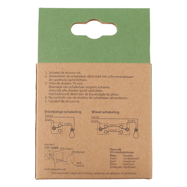 Merten Trekschakelaar | Merten | System M (Wissel, Inbouw, Wit) 58.104.08 K180107982 - 8