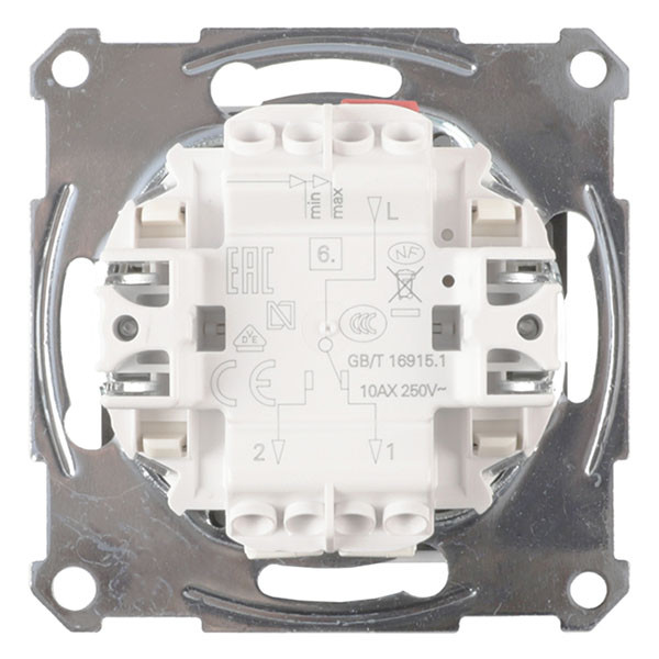 Merten Wisselschakelaar | Merten | System M (Inbouw, Actief wit) 58.101.01 K180107977 - 3