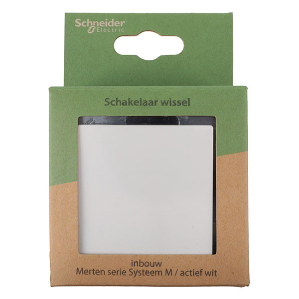 Merten Wisselschakelaar | Merten | System M (Inbouw, Actief wit) 58.101.01 K180107977 - 4