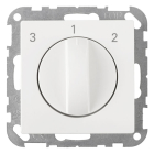 Wisselschakelaar | Merten | System M (Inbouw, Wit)