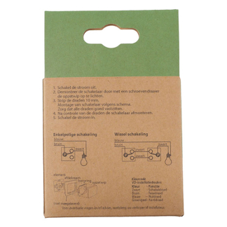 Merten Wisselschakelaar | Merten | System M (Inbouw, Wit) 58.104.01 K180107978 - 7