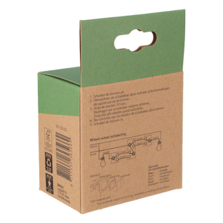 Merten Wissel/wisselschakelaar | Merten | System M (Inbouw, Antraciet) 58.105.03 K180107984 - 7