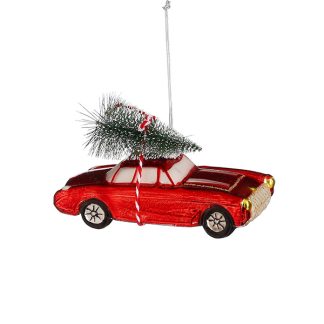 Mica Decorations Auto kerst ornament | Mica Decorations (Glas) 1180987 K151000875