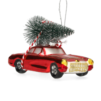 Mica Decorations Auto kerst ornament | Mica Decorations (Glas) 1180987 K151000875
