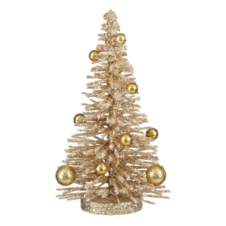 Mica Decorations Decoratie kerstboom | Mica Decorations | 25 cm (Champagne) 1180643 K151002022
