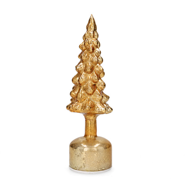 Mica Decorations Decoratie kerstboom | Mica Decorations | 32 x 9.5 cm (Led, Draaibaar, Batterijen, Glas) 1171030 K151000883 - 1