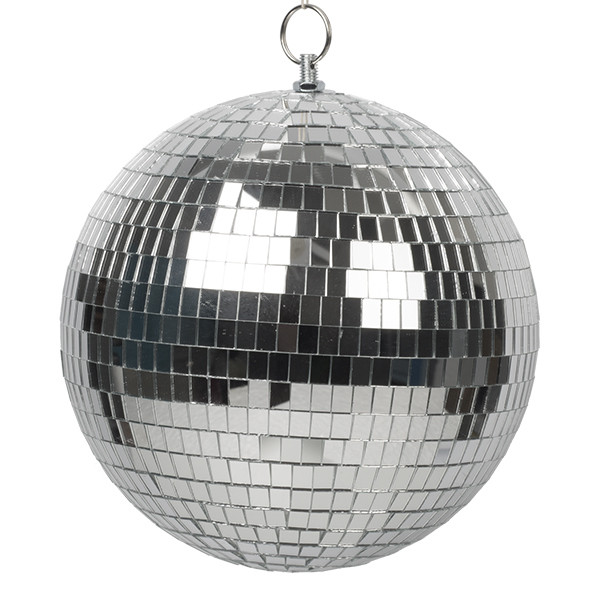 Mica Decorations Discobal | Mica Decorations | Ø 20 cm (Zilver) 1162281 K151000645 - 1