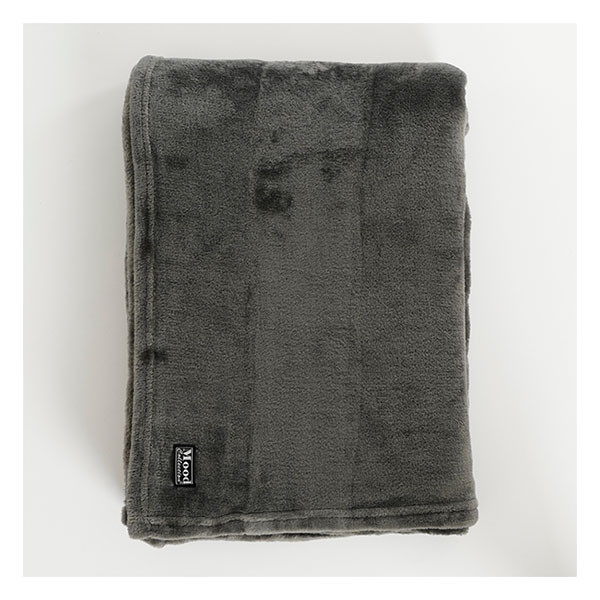 Mica Decorations Fleece deken | Mica Decorations | 180 x 130 cm (Grijs) 1130656 K151001952 - 3