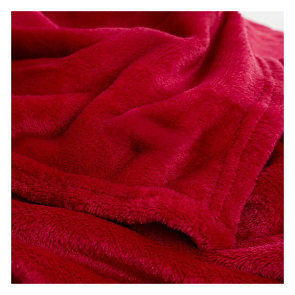 Mica Decorations Fleece deken | Mica Decorations | 180 x 130 cm (Rood) 1130654 K151001957 - 4