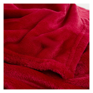 Mica Decorations Fleece deken | Mica Decorations | 180 x 130 cm (Rood) 1130654 K151001957 - 4