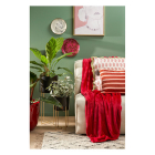Mica Decorations Fleece deken | Mica Decorations | 180 x 130 cm (Rood) 1130654 K151001957 - 5