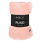 Mica Decorations Fleece deken | Mica Decorations | 180 x 130 cm (Roze) 1130658 K151001956 - 1