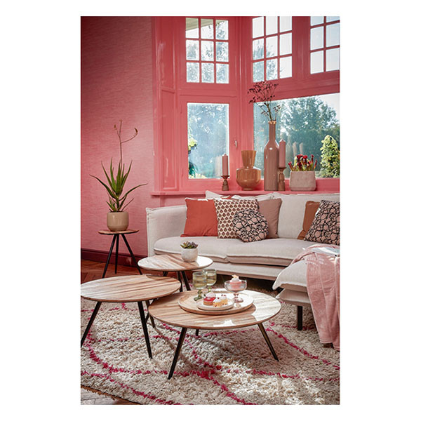 Mica Decorations Fleece deken | Mica Decorations | 180 x 130 cm (Roze) 1130658 K151001956 - 5