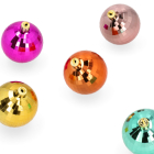 Mica Decorations Kerstballen set | Mica Decorations | Ø 15 cm | 5 stuks (Onbreekbaar, 5-kleurig) 1170828 K151000864 - 2