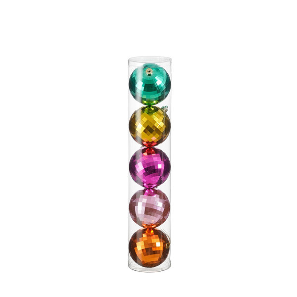 Mica Decorations Kerstballen set | Mica Decorations | Ø 15 cm | 5 stuks (Onbreekbaar, 5-kleurig) 1170828 K151000864 - 3