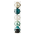 Mica Decorations Kerstballen set | Mica Decorations | Ø 20 cm | 30 stuks (5-kleurig) 1197817 K151001973 - 1