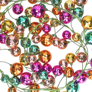 Mica Decorations Kerstballenslinger | Mica Decorations | 1.8 meter (Discobal, Meerkleurig) 1170840 K151000870 - 2
