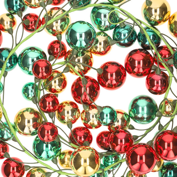 Mica Decorations Kerstballenslinger | Mica Decorations | 1.8 meter (Meerkleurig) 1170851 K151000871 - 2