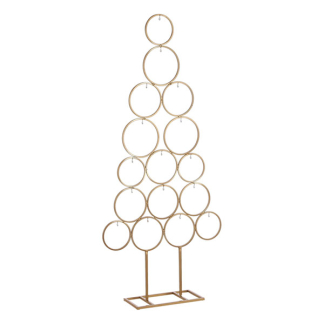 Mica Decorations Kerstbalstandaard | Mica Decorations | 117.5 cm (Kerstboom, Goud, Binnen) 1205074 K151002028